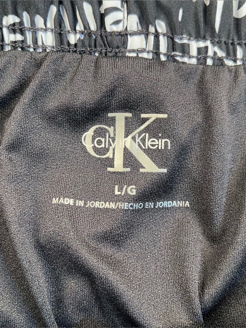Calvin Klein Shorts Athletic Logo Pull On Casual Running Workout Casual women Lg - Picture 6 of 11
